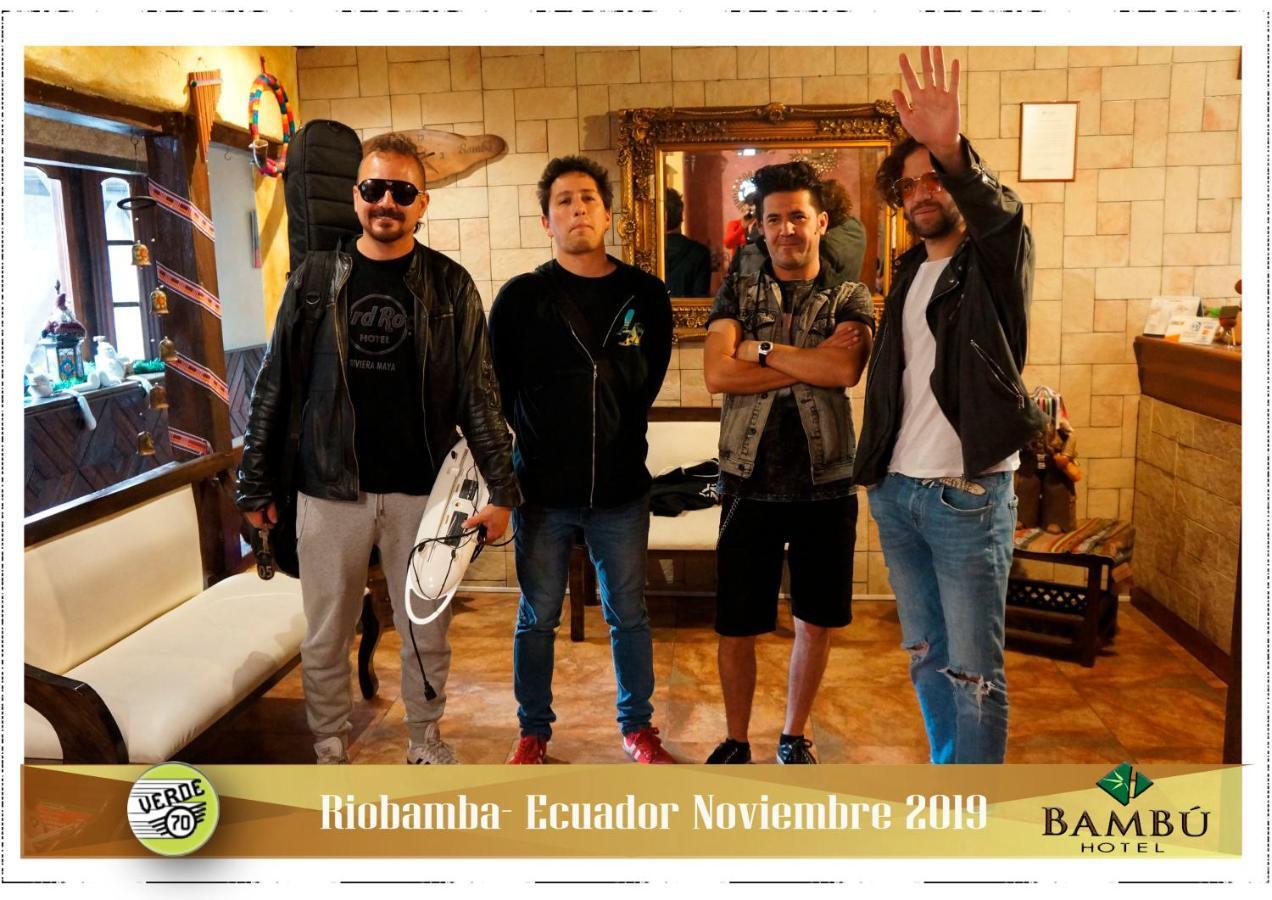 Hotel Bambu Riobamba Dış mekan fotoğraf